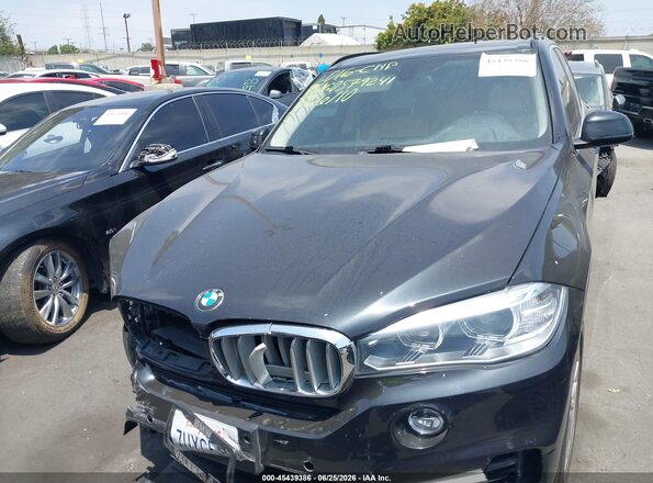 5UXKT0C50G0S79241 2016 BMW X5 Black უკანა სალონის ხედი
