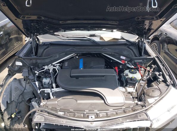 5UXKT0C50G0S79241 2016 BMW X5 Black უკანა ხედი