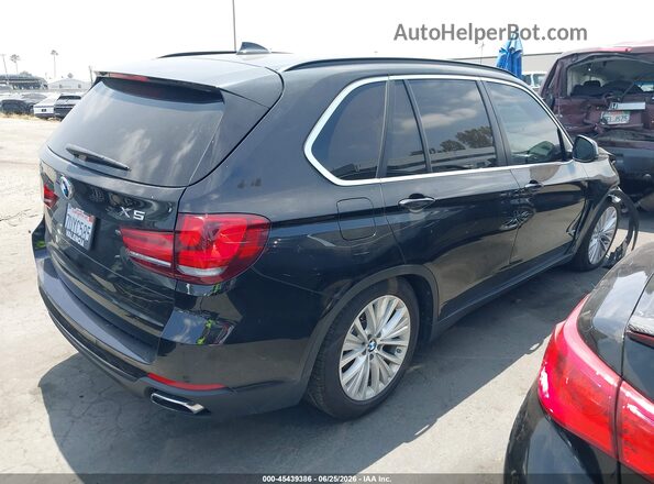 5UXKT0C50G0S79241 2016 BMW X5 Black უკანა მარჯვენა