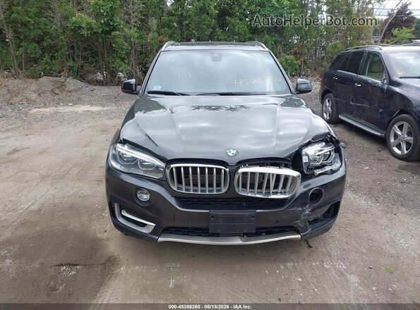 5UXKT0C50J0W01111 2018 BMW X5 Black Widok zestawu wskaźników