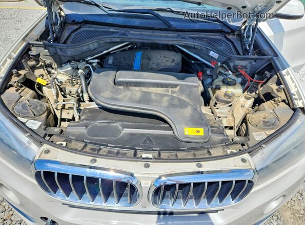 5UXKT0C52G0S78902 2016 BMW X5 White ძრავის განყოფილების ხედი