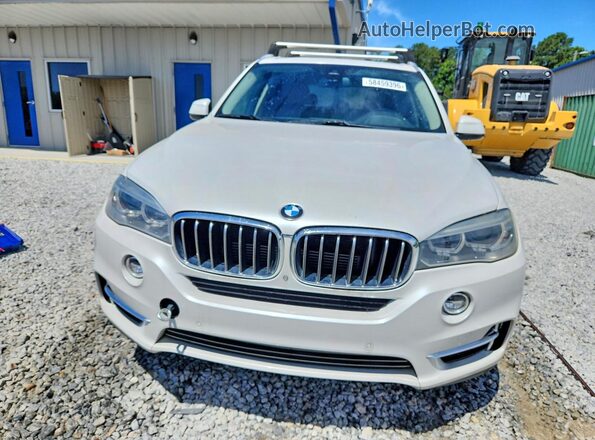 5UXKT0C52G0S78902 2016 BMW X5 White წინა ხედი