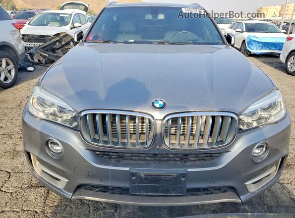 5UXKT0C52J0W04088 2018 BMW X5 Gray Դիմացի տեսք