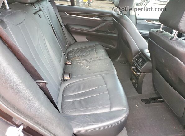 5UXKT0C53G0S76110 2016 BMW X5 Gray Вид задньої частини салону