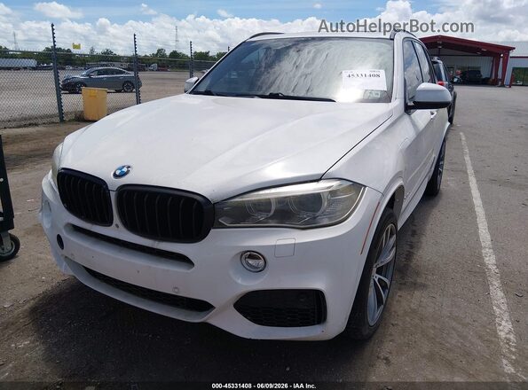 5UXKT0C53G0S78066 2016 BMW X5 White Передня ліва чверть