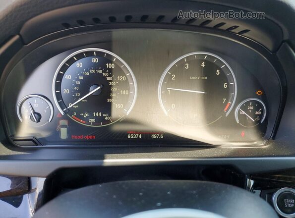 5UXKT0C56J0W01937 2018 BMW X5 Blue ხელსაწყოთა პანელის ხედი