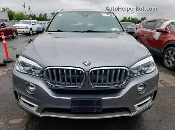 5UXKT0C57J0W03387 2018 BMW X5 Silver Вид спереду