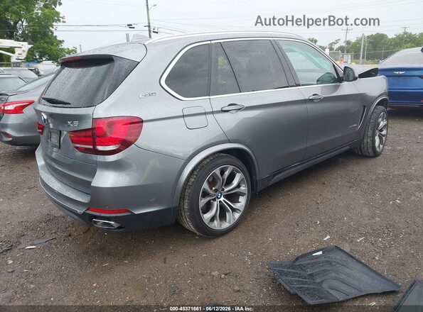5UXKT0C58J0W00000 2018 BMW X5 Серый Задняя правая четверть