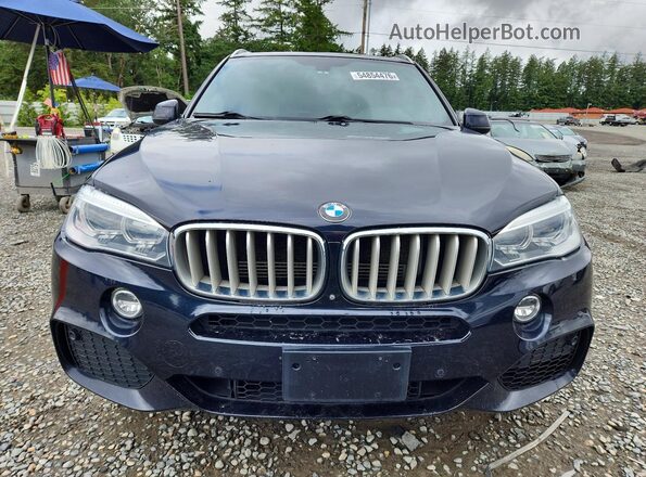 5UXKT0C59G0S74751 2016 BMW X5 Black Front view