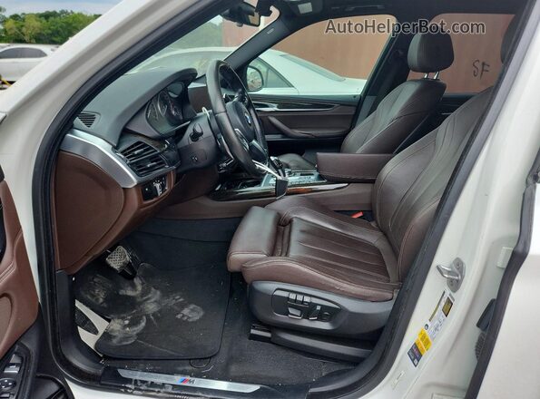 5UXKT0C59G0S79352 2016 BMW X5 White 