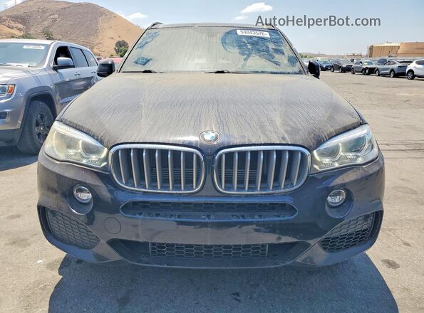 5UXKT0C59J0W01169 2018 BMW X5 Black Вид спереду