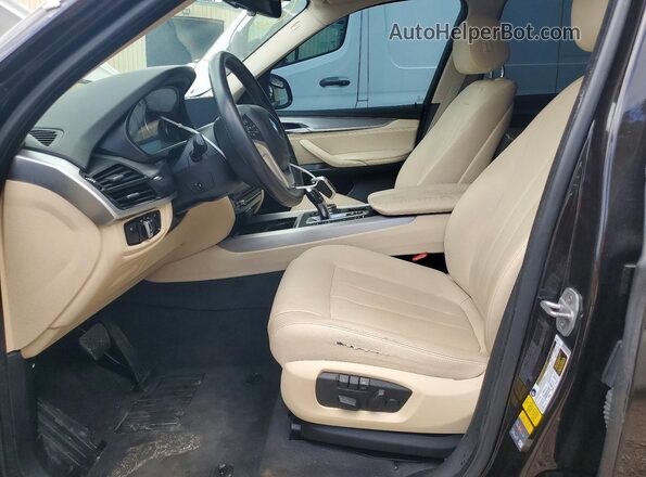 5UXKT0C5XG0S76699 2016 BMW X5 Brown 
