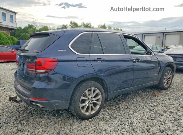 5UXKT0C5XJ0W02122 2018 BMW X5 Blue Задня права чверть