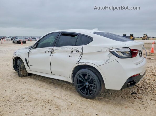 5UXKU0C51J0G80692 2018 BMW X6 White Rear left
