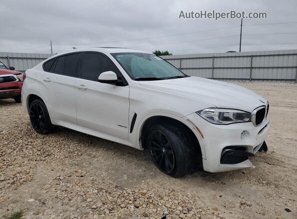 5UXKU0C51J0G80692 2018 BMW X6 White 