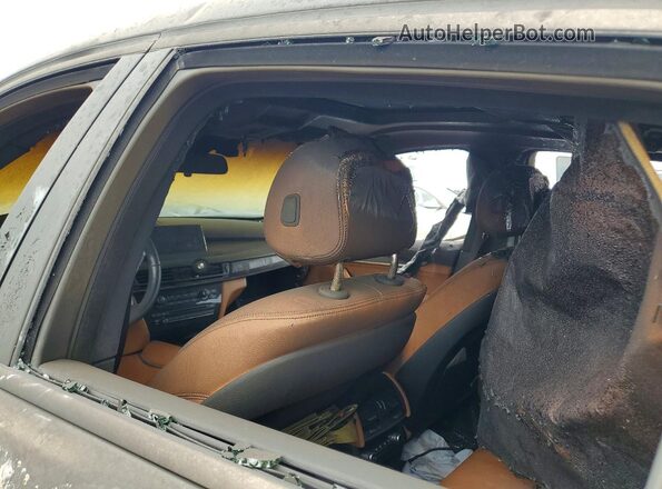 5UXKU0C52K0H98767 2019 BMW X6 Пожар Вид панели приборов