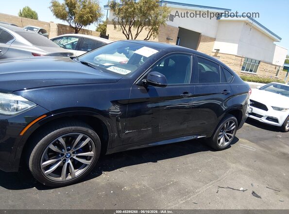5UXKU0C57G0F92884 2016 BMW X6 Black Widok z przodu