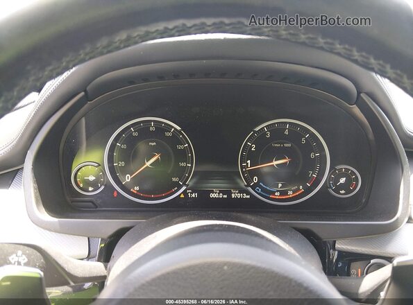 5UXKU0C57G0F92884 2016 BMW X6 Black Widok tylnych siedzeń