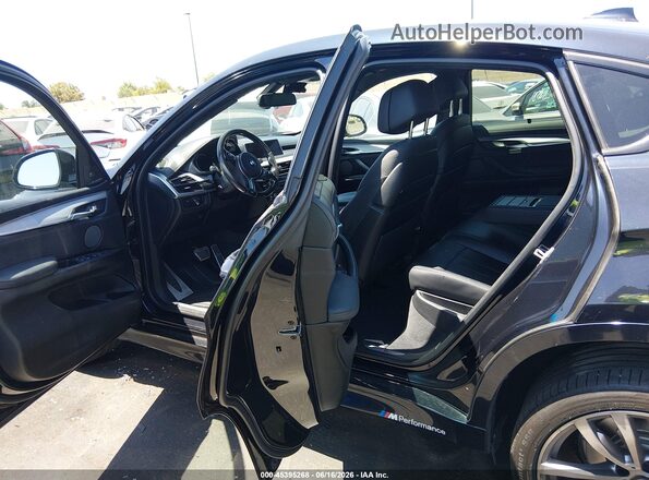 5UXKU0C57G0F92884 2016 BMW X6 Black Widok naklejki z numerem VIN