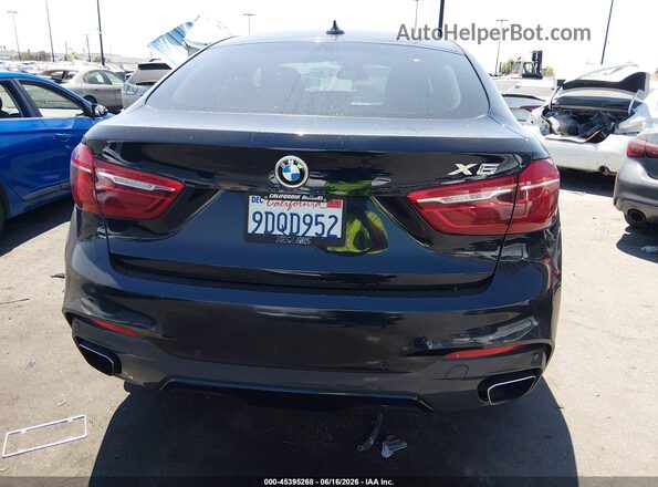 5UXKU0C57G0F92884 2016 BMW X6 Black 
