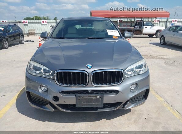 5UXKU0C5XG0F92359 2016 BMW X6 Gray Widok zestawu wskaźników