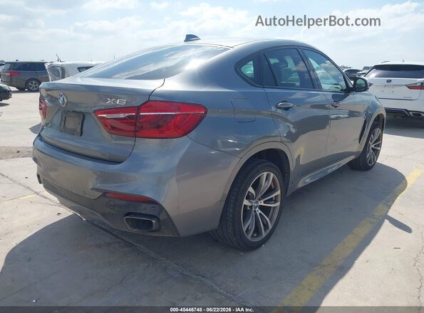 5UXKU0C5XG0F92359 2016 BMW X6 Gray Tył prawy