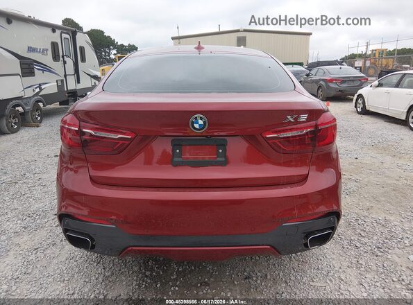 5UXKU2C32H0U29309 2017 BMW X6 Red 