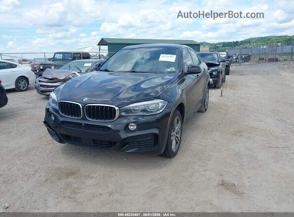 5UXKU2C32H0X47415 2017 BMW X6 Black 