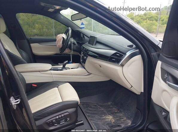 5UXKU2C32H0X47415 2017 BMW X6 Black 