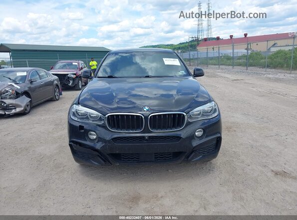 5UXKU2C32H0X47415 2017 BMW X6 Black 