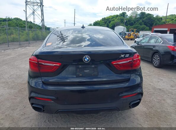 5UXKU2C32H0X47415 2017 BMW X6 Black 