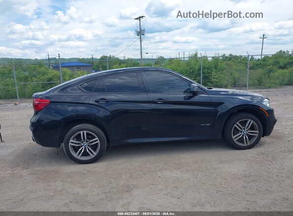 5UXKU2C32H0X47415 2017 BMW X6 Black 