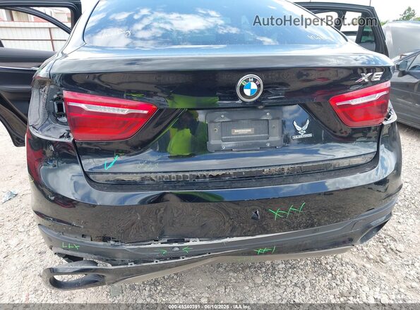5UXKU2C50J0X49235 2018 BMW X6 Black Vista frontal