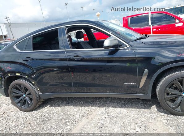 5UXKU2C50J0X49235 2018 BMW X6 Black Vista interior de 360 grados