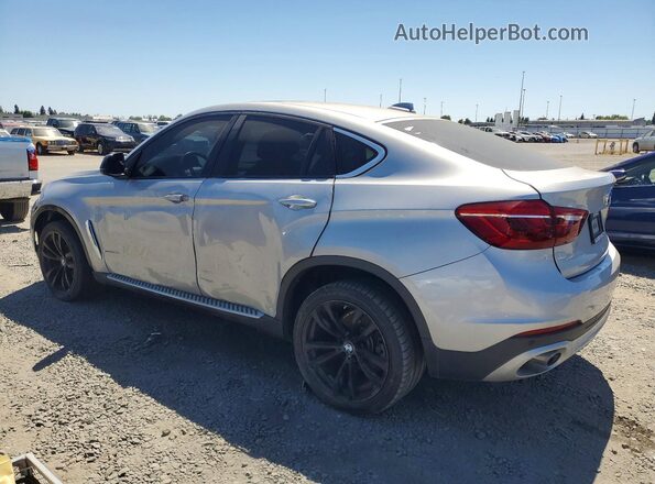 5UXKU2C51G0N83459 2016 BMW X6 Серебряный Задняя левая четверть