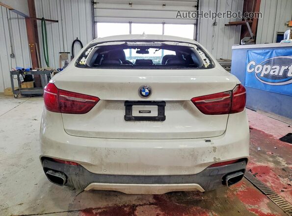 5UXKU2C53G0N83754 2016 BMW X6 White 