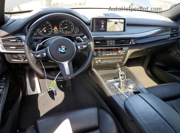 5UXKU2C54K0Z64876 2019 BMW X6 Black Vista del salpicadero