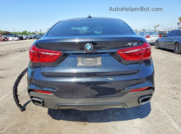 5UXKU2C54K0Z64876 2019 BMW X6 Black Vista trasera