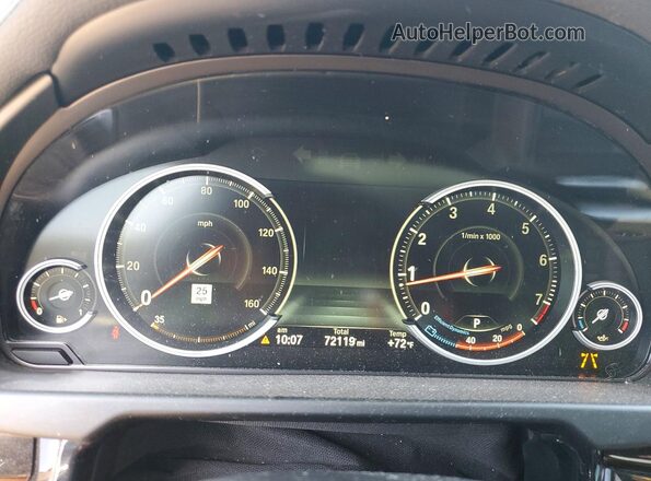 5UXKU2C54K0Z64876 2019 BMW X6 Black Vista del cuadro de instrumentos