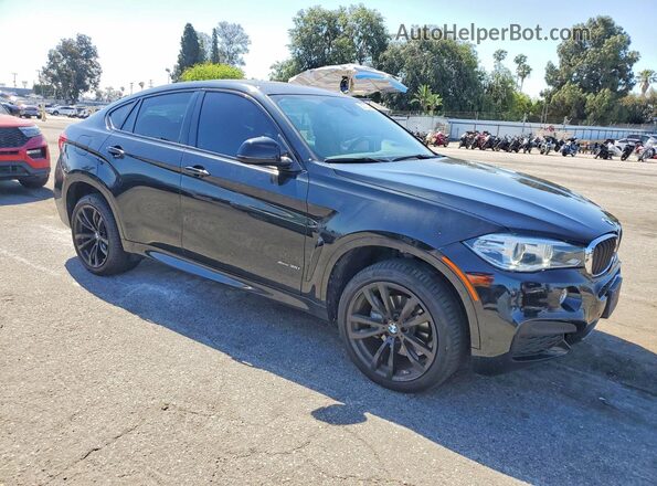 5UXKU2C54K0Z64876 2019 BMW X6 Black Delantero derecho