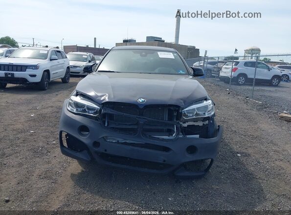 5UXKU2C56J0X50261 2018 BMW X6 Black წინა ხედი