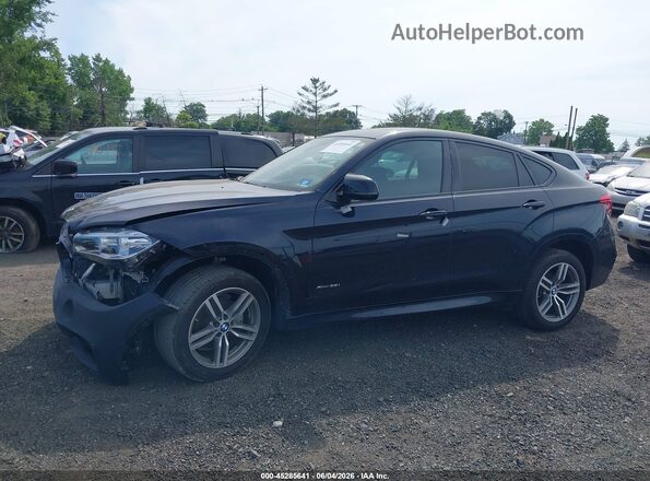5UXKU2C56J0X50261 2018 BMW X6 Black სალონის 360-გრადუსიანი ხედი