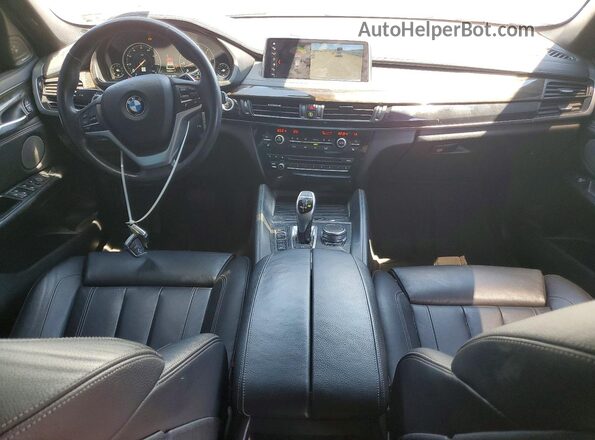 5UXKU2C56J0X51667 2018 BMW X6 Silver წინა პანელის ხედი