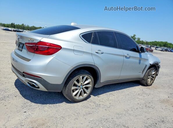 5UXKU2C56J0X51667 2018 BMW X6 Silver უკანა მარჯვენა