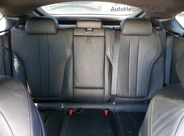 5UXKU2C56J0X51667 2018 BMW X6 Silver უკანა სავარძლების ხედი