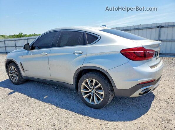 5UXKU2C56J0X51667 2018 BMW X6 Silver უკანა მარცხენა
