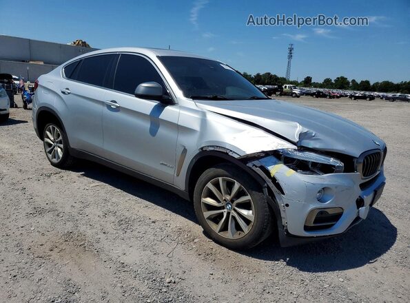 5UXKU2C56J0X51667 2018 BMW X6 Silver წინა მარჯვენა