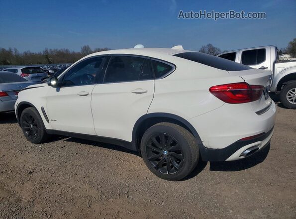 5UXKU2C56K0Z64118 2019 BMW X6 White უკანა მარცხენა