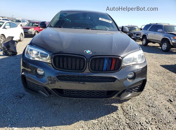 5UXKU2C57G0N78878 2016 BMW X6 Черный Вид спереди