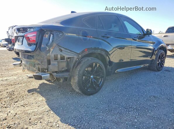5UXKU2C57G0N78878 2016 BMW X6 Черный Задняя правая четверть